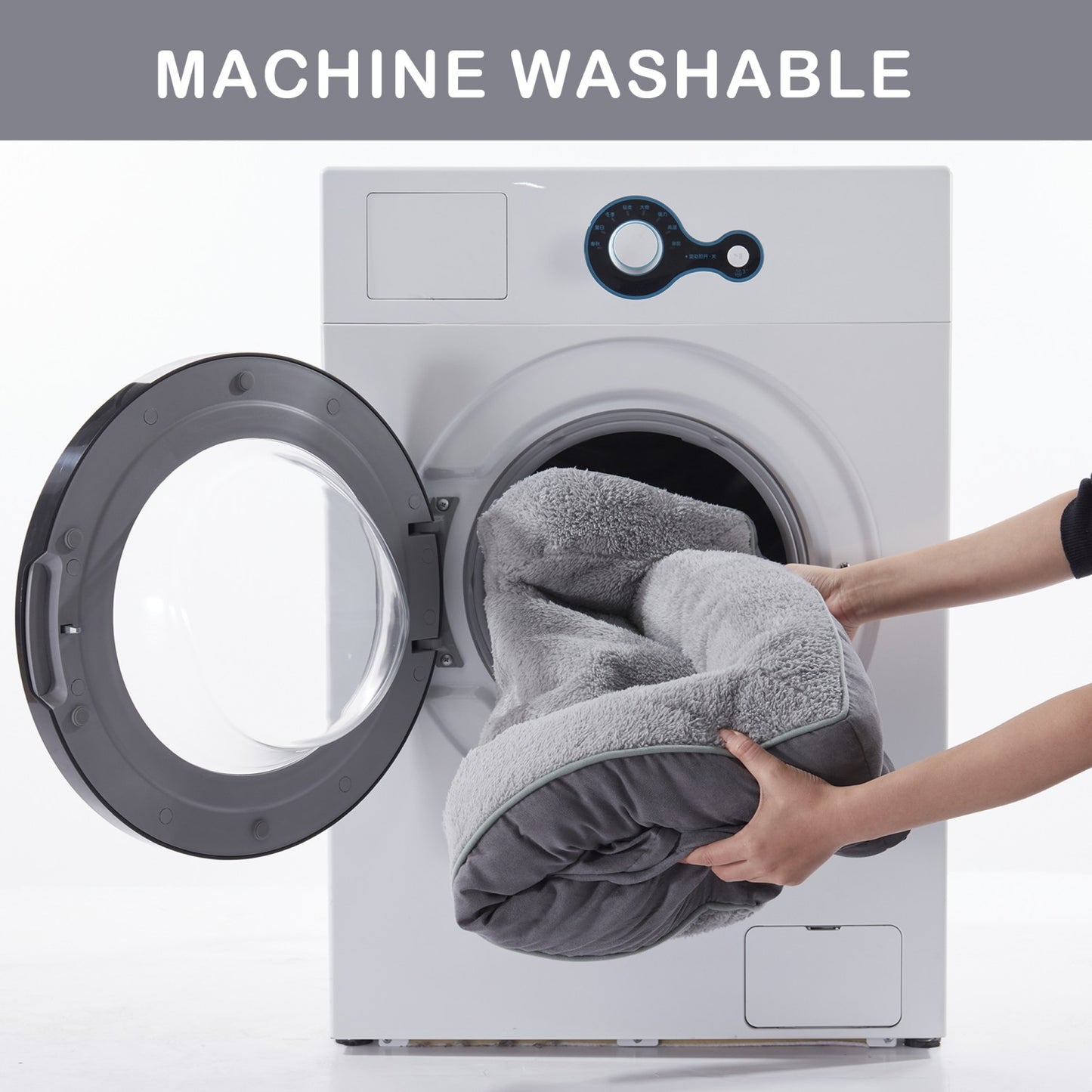 Orthopedic Bolster Dog & Cat Sofa Bed