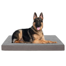 Load image into Gallery viewer, LFC PETS Memory Foam Orthopedic Dog Bed for Medium, Large Dogs with Cooling Gel, Washable Dog Crate Mat, Removable Cover & Waterproof Lining