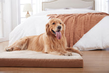 Load image into Gallery viewer, LFC PETS Waterproof Dog Bed for Large Dogs, Orthopedic Dog Bed with Machine Washable Cover, Comfy Touch Dog Bed for Medium, Large, Extra Large Dogs