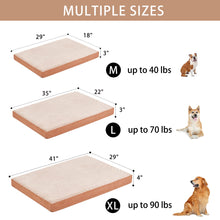 Load image into Gallery viewer, LFC PETS Waterproof Dog Bed for Large Dogs, Orthopedic Dog Bed with Machine Washable Cover, Comfy Touch Dog Bed for Medium, Large, Extra Large Dogs