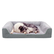 Load image into Gallery viewer, LFC PETS Orthopedic Dog Bed - Waterproof Dog Foam Sofa with Removable Washable Cover, Thick Bolster Rim - Couch Dog Bed for Small Medium Large Dogs