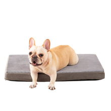 Load image into Gallery viewer, LFC PETS Memory Foam Orthopedic Dog Bed for Medium, Large Dogs with Cooling Gel, Washable Dog Crate Mat, Removable Cover & Waterproof Lining