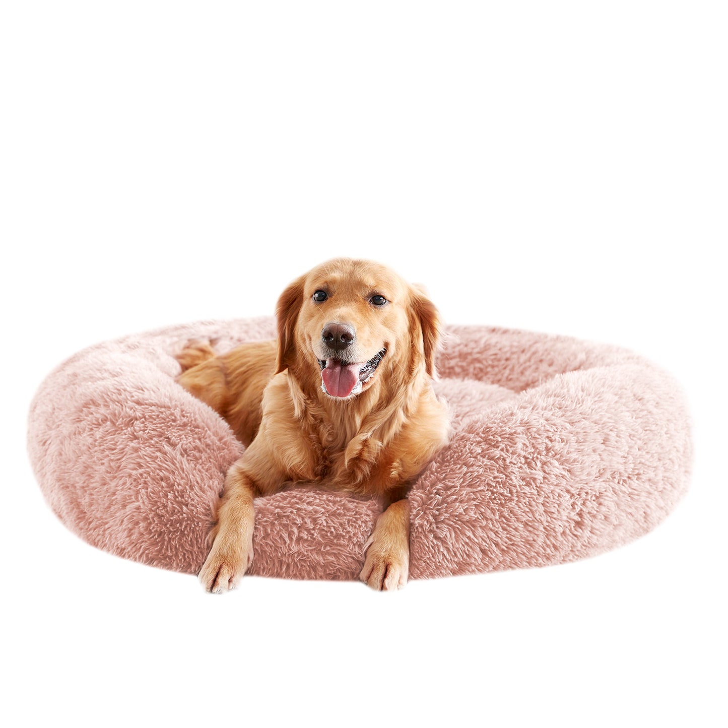 Calming Donut Dog Beds for Large dog, Anti-Anxiety