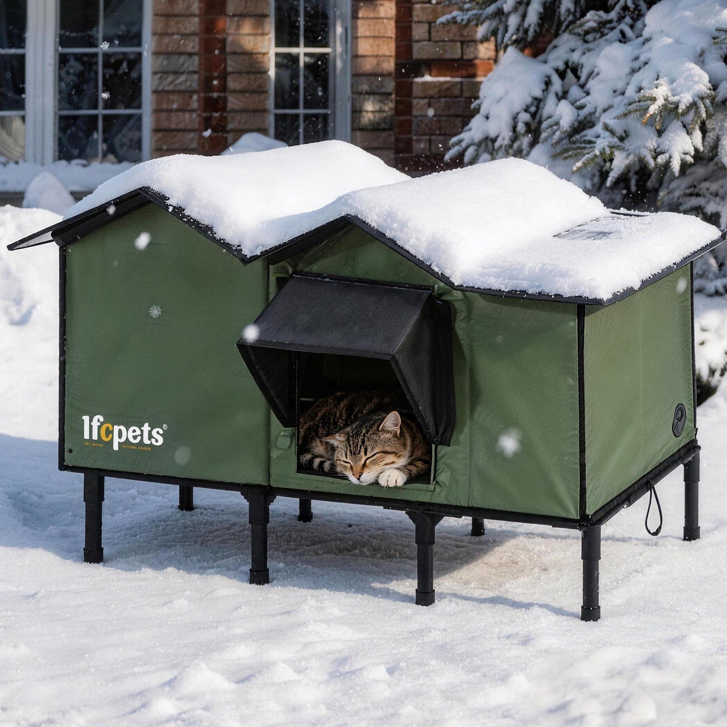 Outdoor Waterproof Cat Shelter