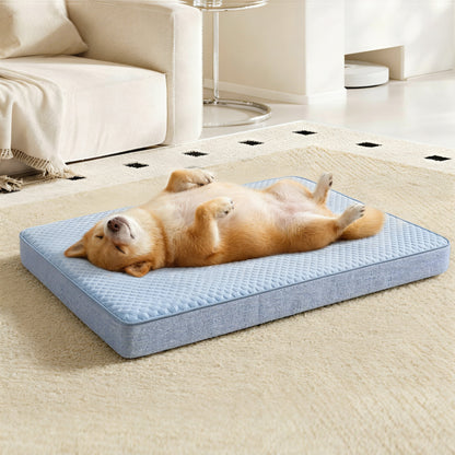 Cooling Orthopedic Dog Bed with Removable Cover