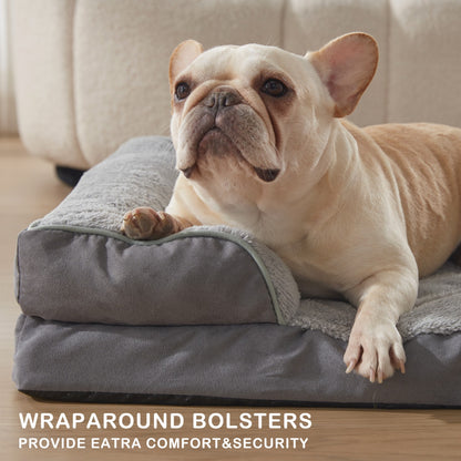 Orthopedic Bolster Dog & Cat Sofa Bed