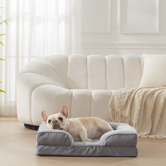 Orthopedic Bolster Dog & Cat Sofa Bed
