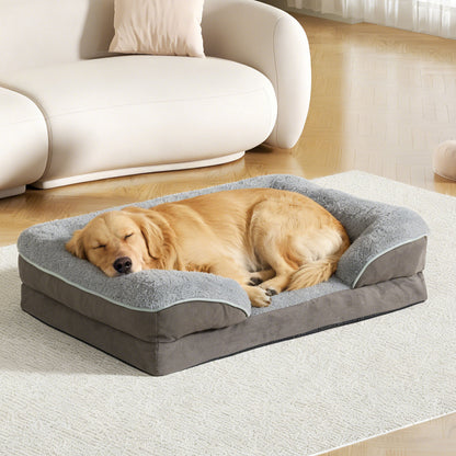 Orthopedic Bolster Dog & Cat Sofa Bed