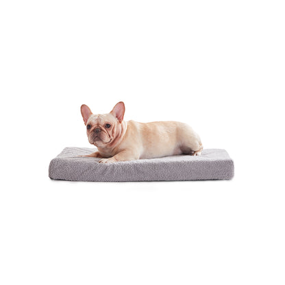 LFC PETS  Memory Foam Dog Bed with Removable Cover and Waterproof Liner