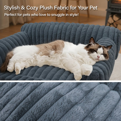 Foldable Couch Dog & Cat Bed with Removable Cover