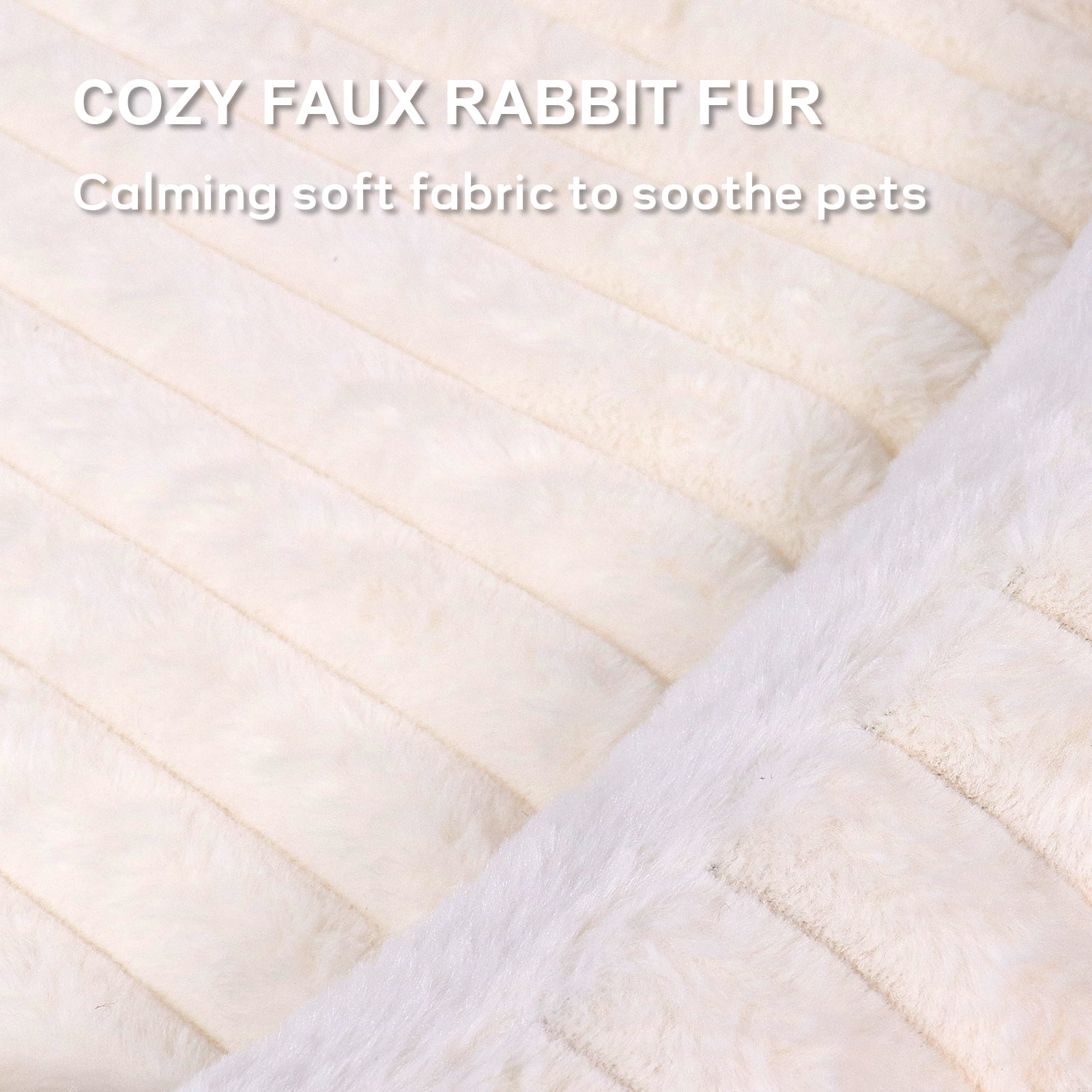 Washable Bolster Dog & Cat Bed with Removable Inner Cushion