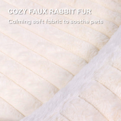 Washable Bolster Dog & Cat Bed with Removable Inner Cushion