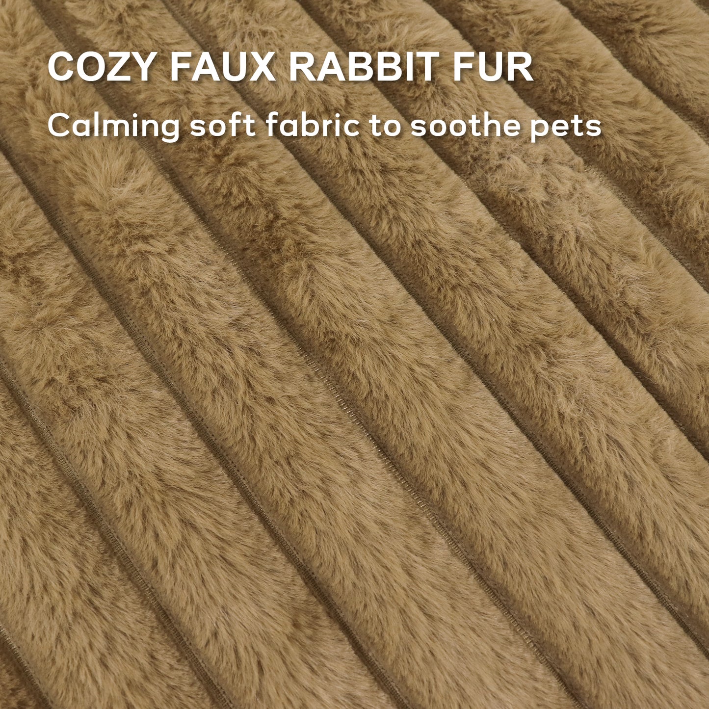 Washable Bolster Dog & Cat Bed with Removable Inner Cushion