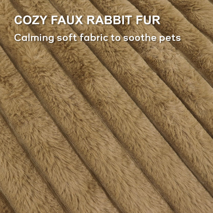 Washable Bolster Dog & Cat Bed with Removable Inner Cushion