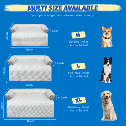Cooling Sofa Bolster Dog & Cat Couch Cover