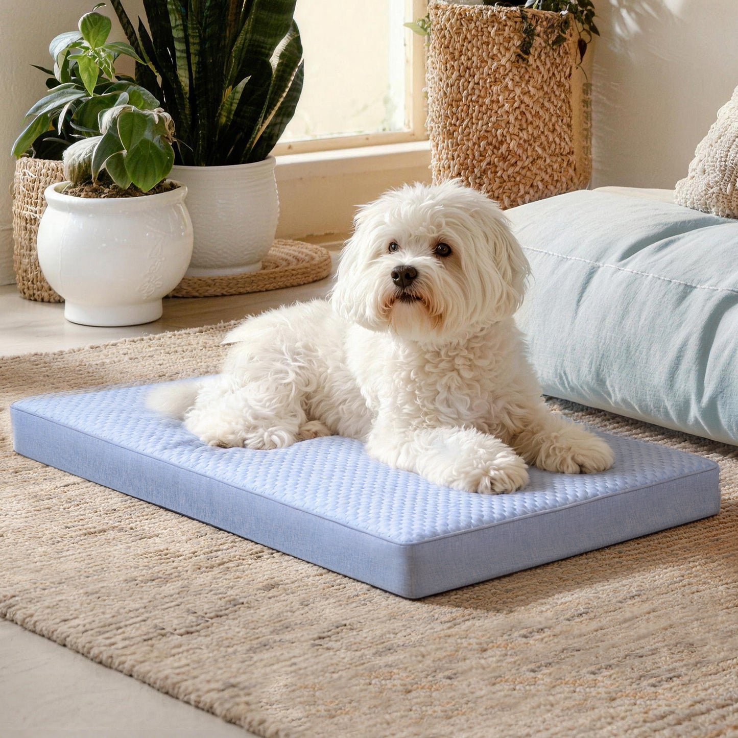 Cooling Orthopedic Dog Bed with Removable Cover