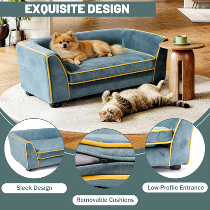 Fully Assembled Wooden Dog & Cat Sofa Bed