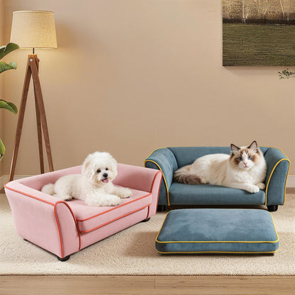 Fully Assembled Wooden Dog & Cat Sofa Bed