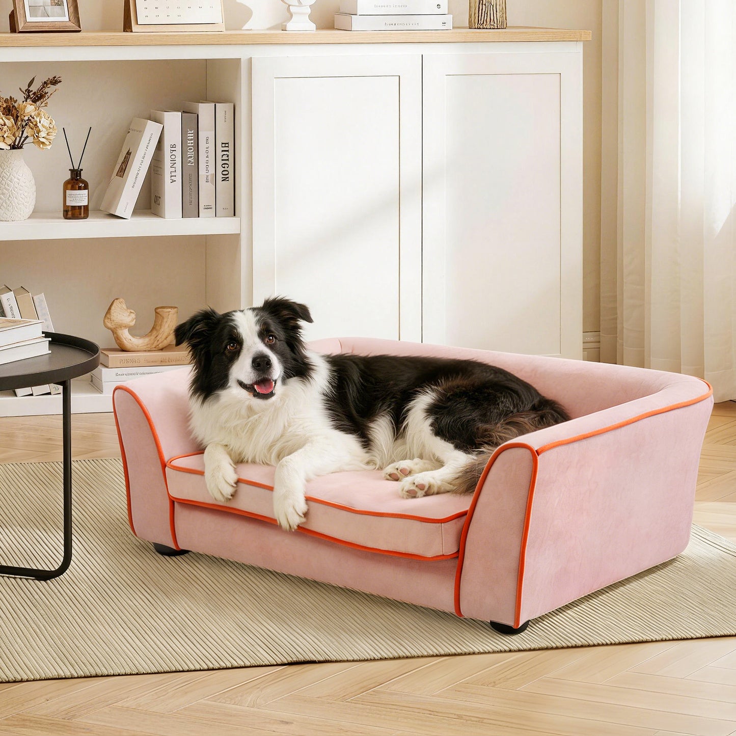 Fully Assembled Wooden Dog & Cat Sofa Bed