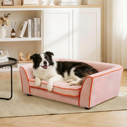 Fully Assembled Wooden Dog & Cat Sofa Bed