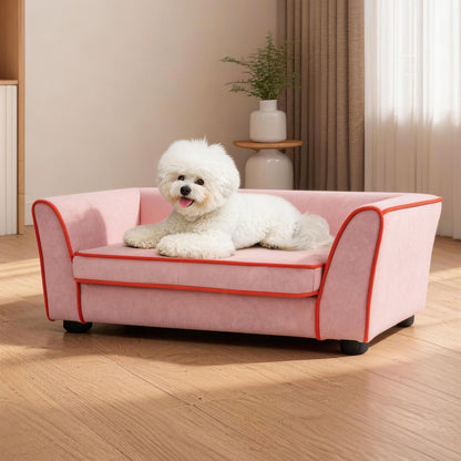 Fully Assembled Wooden Dog & Cat Sofa Bed