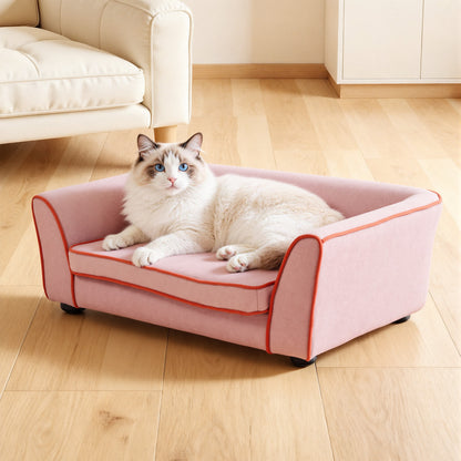 Fully Assembled Wooden Dog & Cat Sofa Bed