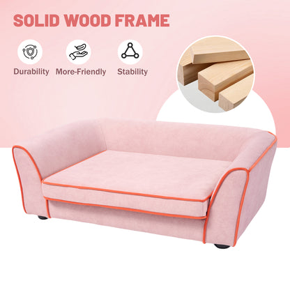 Fully Assembled Wooden Dog & Cat Sofa Bed