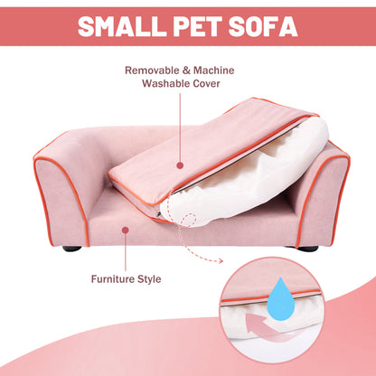 Fully Assembled Wooden Dog & Cat Sofa Bed