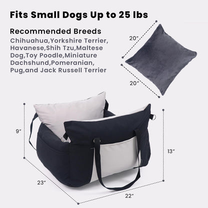 Water-resistant Washable Oxford Dog Car Seat