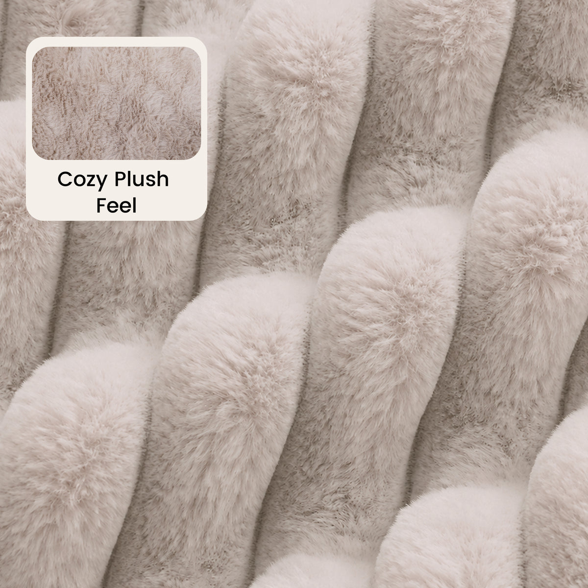 LFC PETS Croissant-Shaped Calming Bolster Dog & Cat Bed with Removable Washable Cover