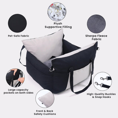 Water-resistant Washable Oxford Dog Car Seat