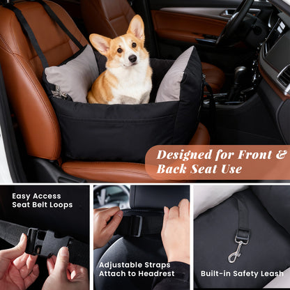 Water-resistant Washable Oxford Dog Car Seat