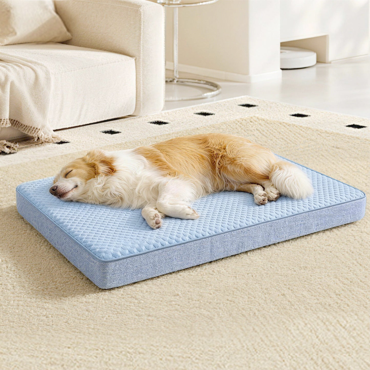 Cooling Orthopedic Dog Bed with Removable Cover