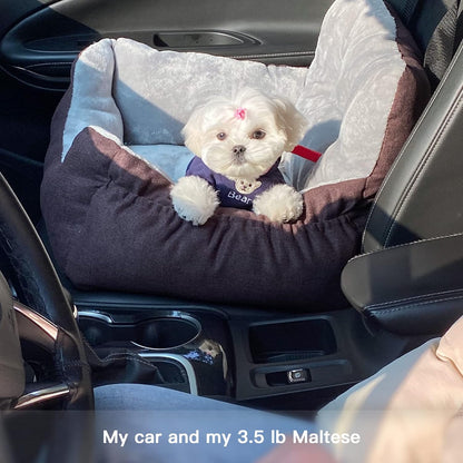 Portable Washable Warm Soft Dog Car Seats for Small Dogs