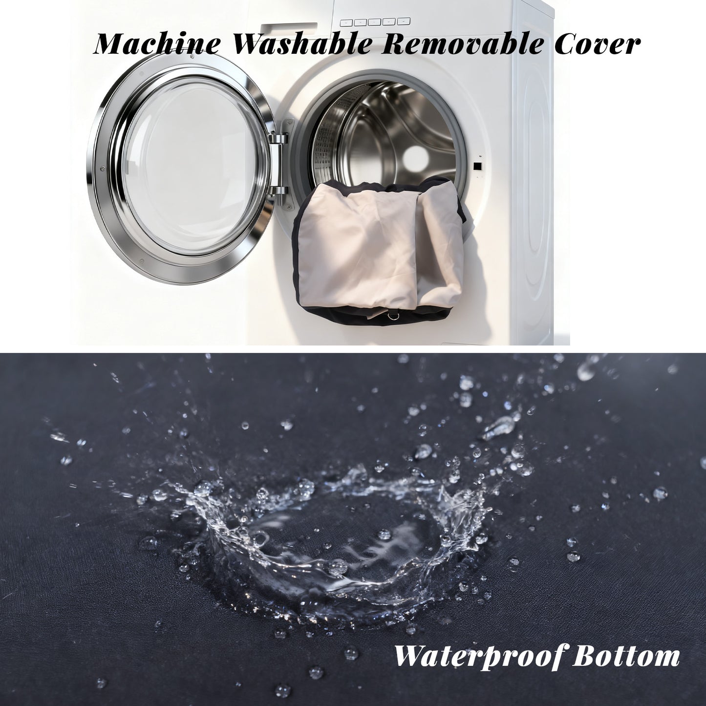 Water-resistant Washable Oxford Dog Car Seat