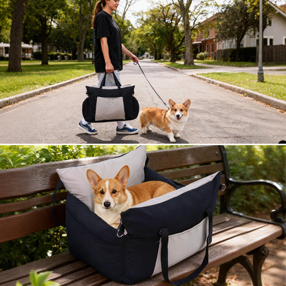 Water-resistant Washable Oxford Dog Car Seat