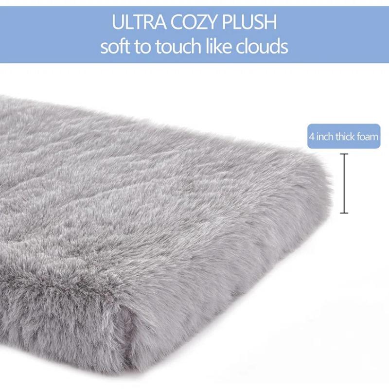 Plush Fluffy Orthopedic Washable Dog Bed
