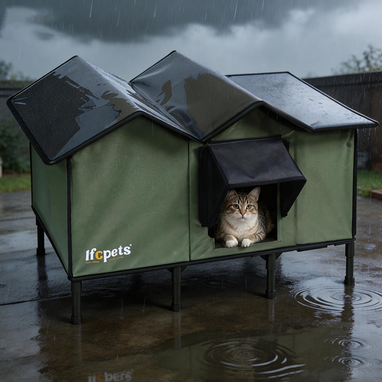 Outdoor Waterproof Cat Shelter