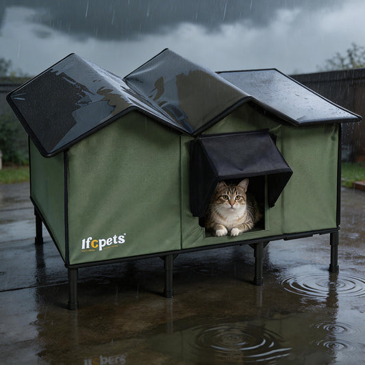 Outdoor Waterproof Cat Shelter