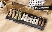 Load image into Gallery viewer, Rubber Boot Tray, Shoe Trays for Entryway with Raised Edge
