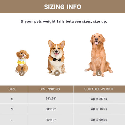 Calming Donut Dog Bed Anti-Anxiety for Small Medium Large Dogs