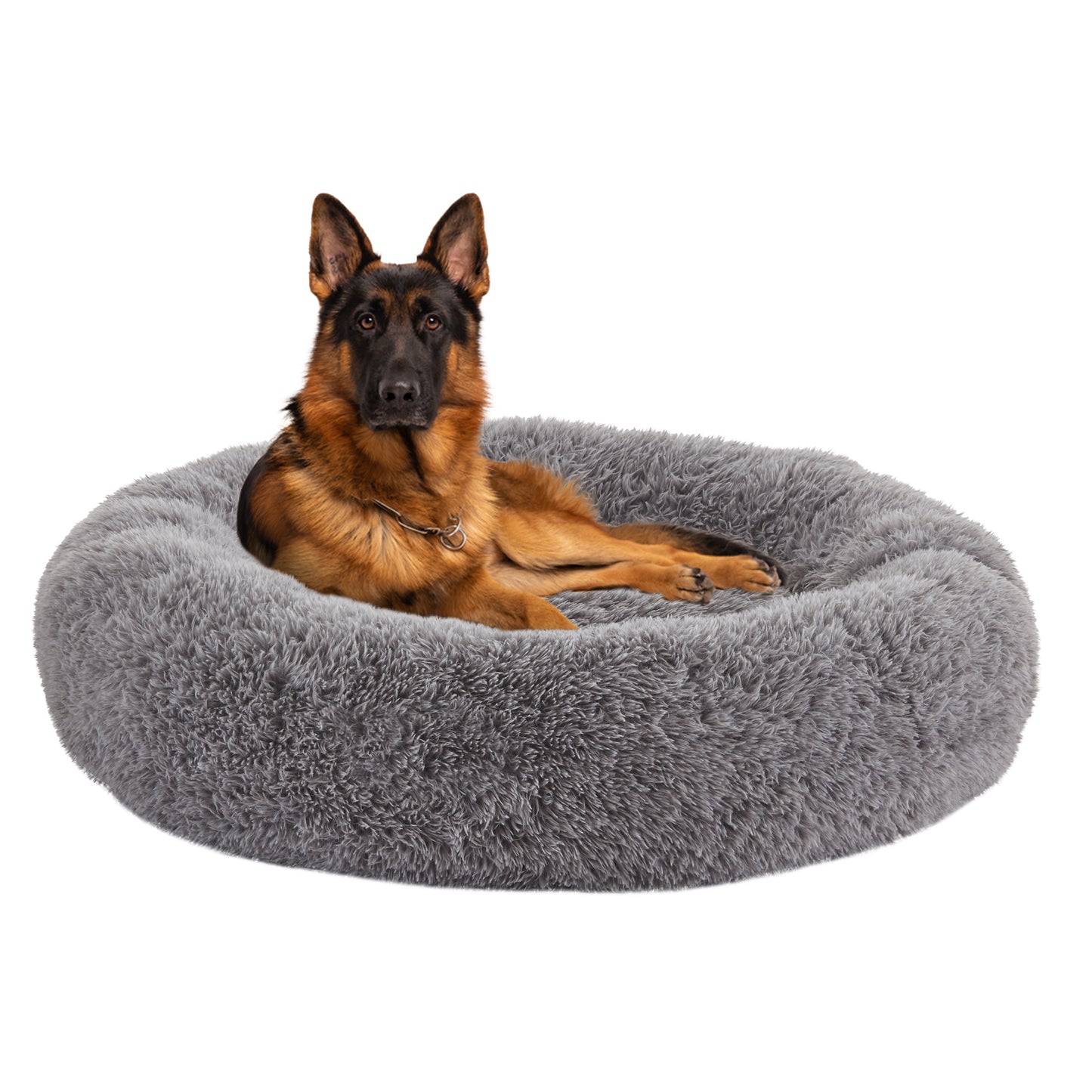 Calming Donut Dog Beds for Large dog, Anti-Anxiety