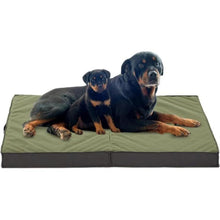 Load image into Gallery viewer, LFC PETS Outdoor Dog Beds for Large Dogs, Waterproof Dog Bed Portable with Washable Cover, Foldable Dog Bed Orthopedic for Outside Indoor, 41inch All Weather to Use
