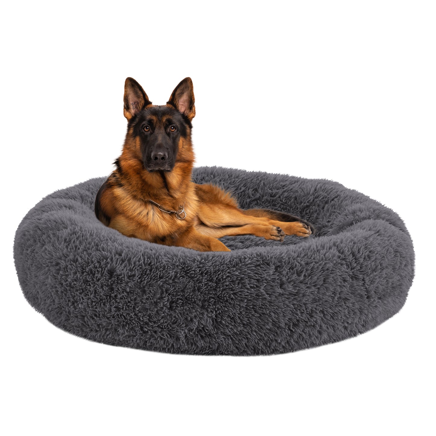 Calming Donut Dog Beds for Large dog, Anti-Anxiety