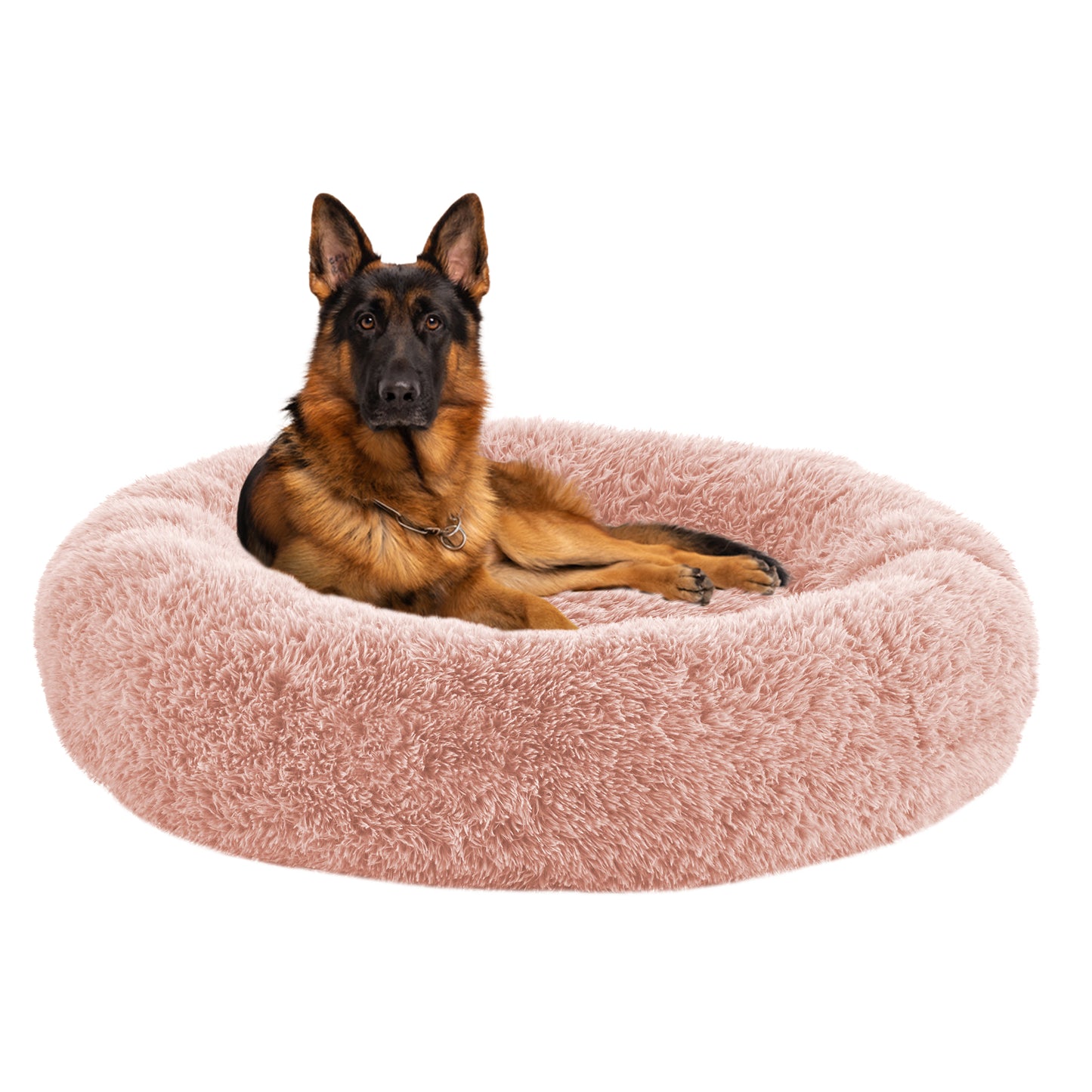 Calming Donut Dog Beds for Large dog, Anti-Anxiety