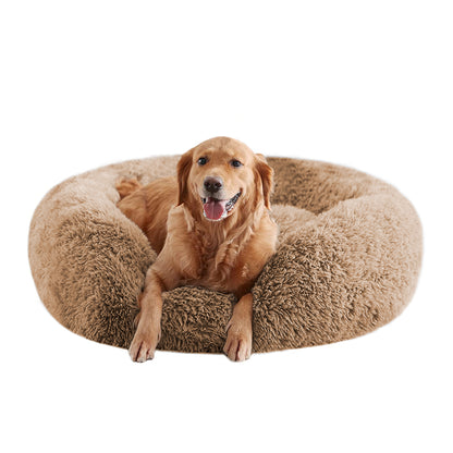 Calming Donut Dog Beds for Large dog, Anti-Anxiety