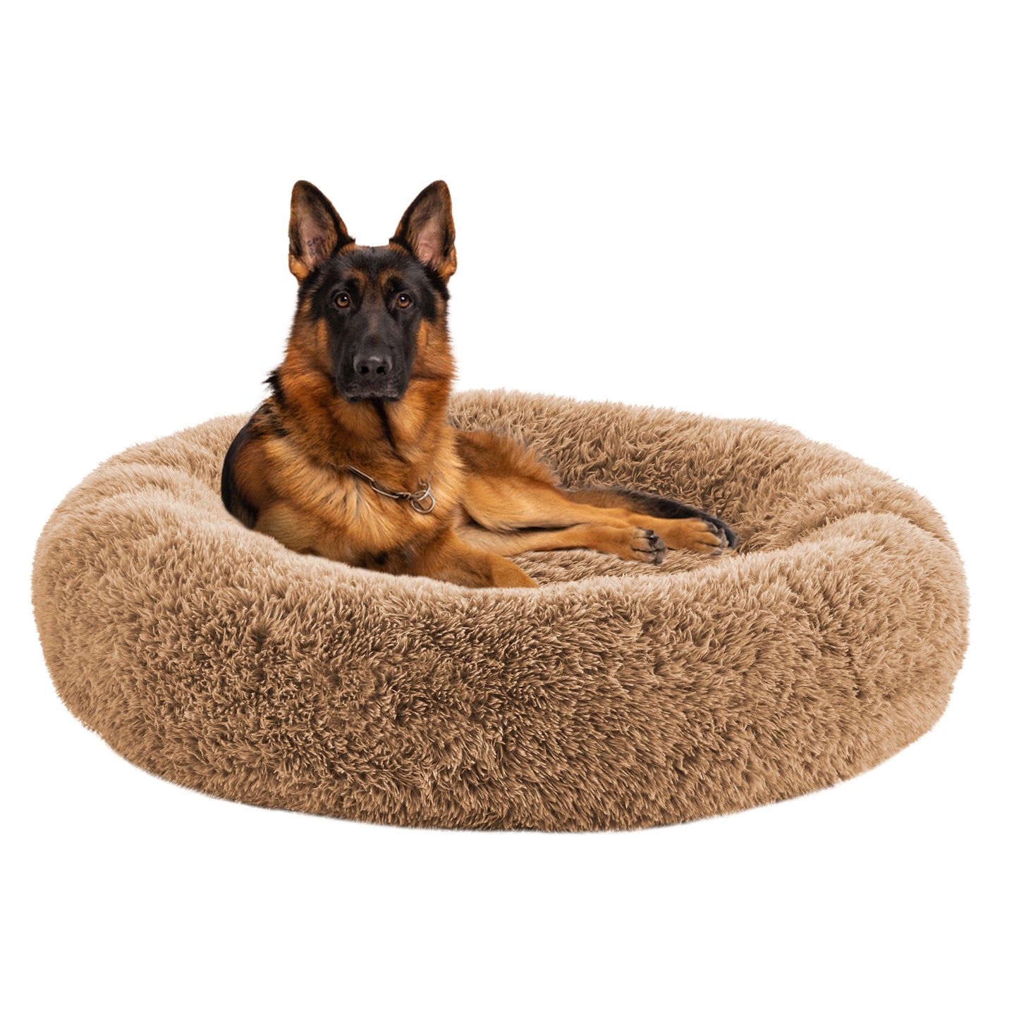 Calming Donut Dog Beds for Large dog, Anti-Anxiety