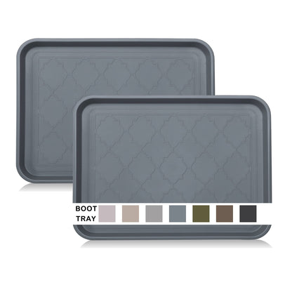 Boot Mat Tray for Entryway Indoor&Outdoor,2 Packs