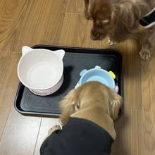 Load image into Gallery viewer, LFC PETS Boot Tray for Entryway Indoor, Heavy Duty Shoe Mat Tray 2 Packs, 16.7&quot;x12.8&quot; Waterproof Shoe Tray with Raised Edge, Outdoor Multi-Purpose Tray for Boots, Shoes, Garden
