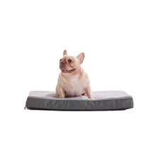 Load image into Gallery viewer, LFC PETS  Plush Memory Foam Orthopedic Dog Beds for Medium to Extra Large Jumbo Dogs, Pet Crate Bed Mat with Cooling Gel Sponge, Removable Washable Cover &amp; Waterproof Lining, M/L/XLL
